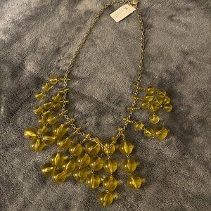 J. Crew Cascading Beads Statement Necklace - NWT